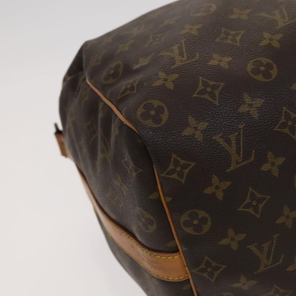 LOUIS VUITTON Monogram Keepall Bandouliere 50 Boston Bag M41416 LV Auth ar13326