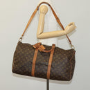 LOUIS VUITTON Monogram Keepall Bandouliere 50 Boston Bag M41416 LV Auth ar13326-23