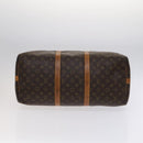 LOUIS VUITTON Monogram Keepall Bandouliere 50 Boston Bag M41416 LV Auth ar13326-5