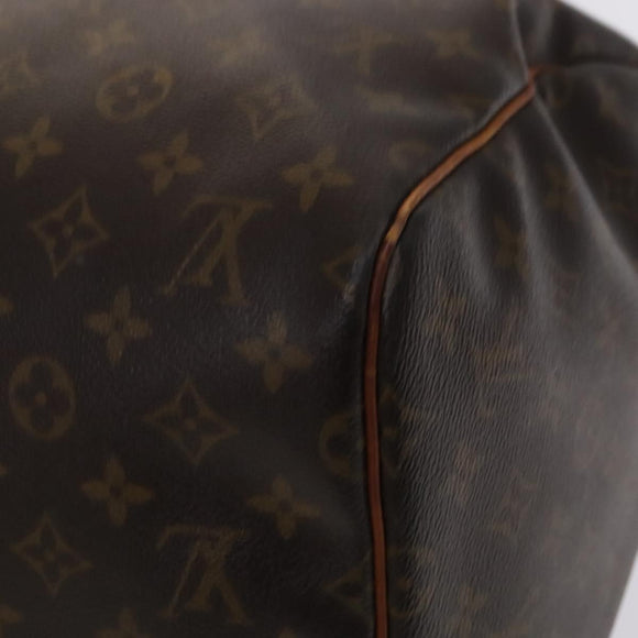LOUIS VUITTON Monogram Keepall 55 Boston Bag M41424 LV Auth ar13328