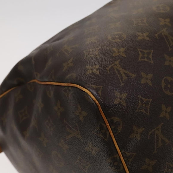 LOUIS VUITTON Monogram Keepall 55 Boston Bag M41424 LV Auth ar13328