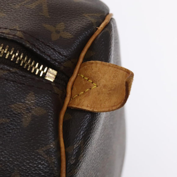 LOUIS VUITTON Monogram Keepall 55 Boston Bag M41424 LV Auth ar13328