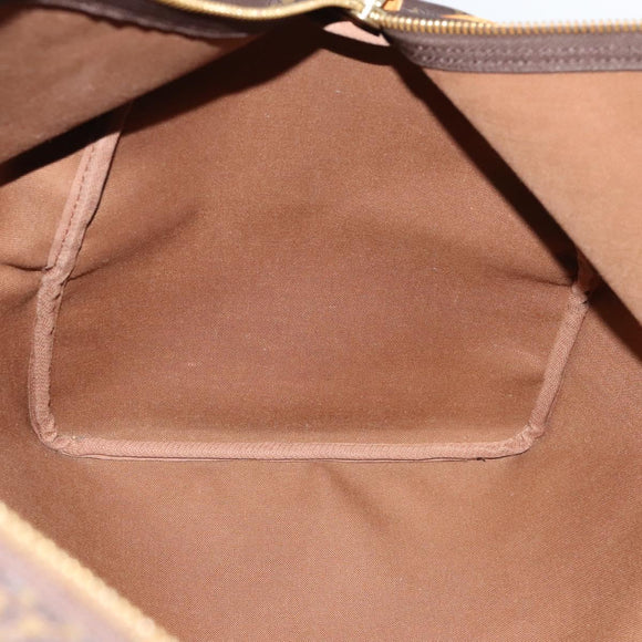 LOUIS VUITTON Monogram Keepall 55 Boston Bag M41424 LV Auth ar13328