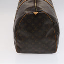 LOUIS VUITTON Monogram Keepall 55 Boston Bag M41424 LV Auth ar13328-3