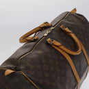LOUIS VUITTON Monogram Keepall 55 Boston Bag M41424 LV Auth ar13328-6