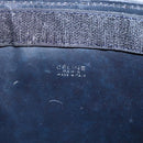 CELINE C Sulky Clutch Bag Canvas Navy Auth ar13331-9