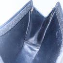 CELINE C Sulky Clutch Bag Canvas Navy Auth ar13331-12