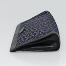 CELINE C Sulky Clutch Bag Canvas Navy Auth ar13331-4