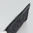 CELINE C Sulky Clutch Bag Canvas Navy Auth ar13331-5