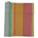 HERMES NY Madison store only Pochette Bag Canvas Multicolor Auth ar13335-2