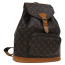 LOUIS VUITTON Monogram Montsouris GM Backpack M51135 LV Auth ar13339-1