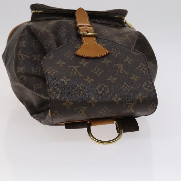 LOUIS VUITTON Monogram Montsouris GM Backpack M51135 LV Auth ar13339