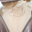 GUCCI GG Supreme Web Sherry Line Bag PVC Beige Gold 56 02 087 Auth ar13365-20