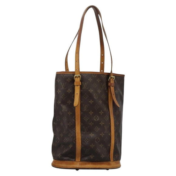 LOUIS VUITTON Monogram Bucket GM Shoulder Bag M42236 LV Auth ar13370