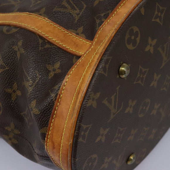 LOUIS VUITTON Monogram Bucket GM Shoulder Bag M42236 LV Auth ar13370