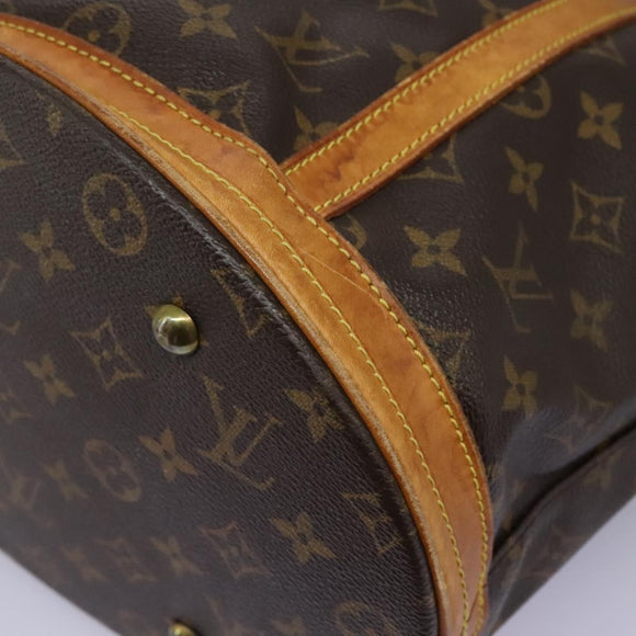 LOUIS VUITTON Monogram Bucket GM Shoulder Bag M42236 LV Auth ar13370