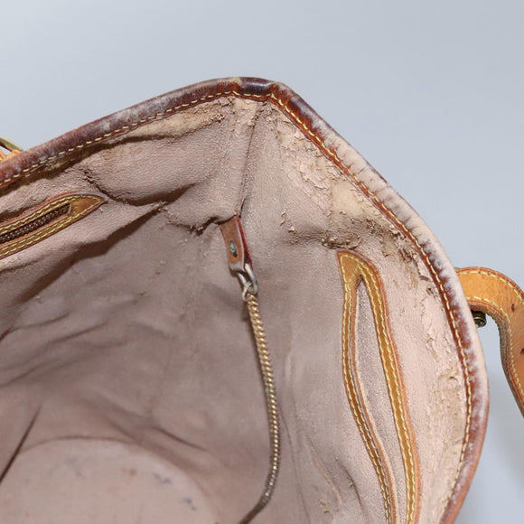 LOUIS VUITTON Monogram Bucket GM Shoulder Bag M42236 LV Auth ar13370