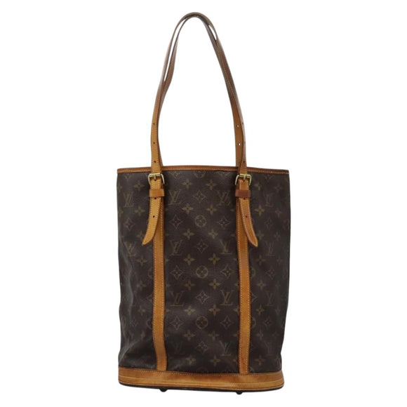 LOUIS VUITTON Monogram Bucket GM Shoulder Bag M42236 LV Auth ar13370