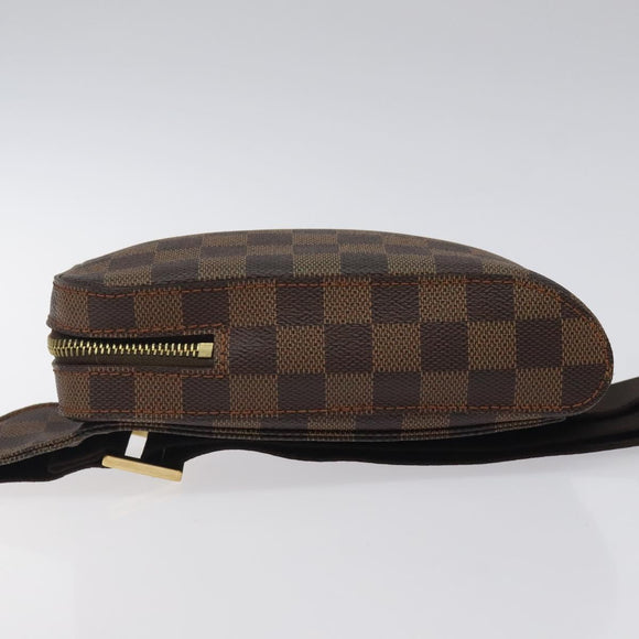 LOUIS VUITTON Damier Ebene Geronimos Shoulder Bag N51994 LV Auth ar13388