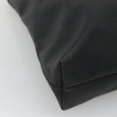 Salvatore Ferragamo Tote Bag PVC Leather Black Gold Auth ar13392-12