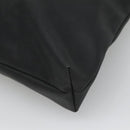 Salvatore Ferragamo Tote Bag PVC Leather Black Gold Auth ar13392-13