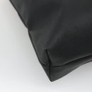 Salvatore Ferragamo Tote Bag PVC Leather Black Gold Auth ar13392-14