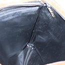 Salvatore Ferragamo Tote Bag PVC Leather Black Gold Auth ar13392-19