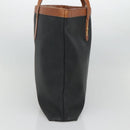 Salvatore Ferragamo Tote Bag PVC Leather Black Gold Auth ar13392-4