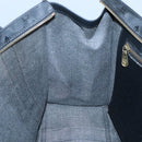 MCM Vicetos Logogram Shoulder Bag PVC Black Auth ar13398-19