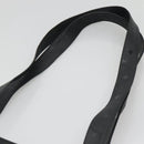 MCM Vicetos Logogram Shoulder Bag PVC Black Auth ar13398-8