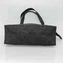 MCM Vicetos Logogram Shoulder Bag PVC Black Auth ar13398-5
