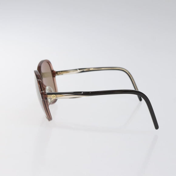 GUCCI Sunglasses plastic Brown Auth ar13400