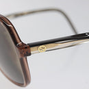 GUCCI Sunglasses plastic Brown Auth ar13400-8
