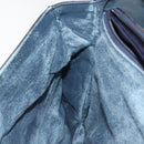 GUCCI GG Supreme Shoulder Bag PVC Navy Gold Auth ar13402-19