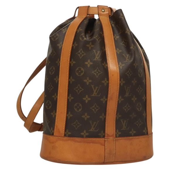 LOUIS VUITTON Monogram Randonnee PM Shoulder Bag M42243 LV Auth ar13403
