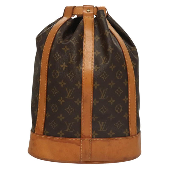 LOUIS VUITTON Monogram Randonnee PM Shoulder Bag M42243 LV Auth ar13403