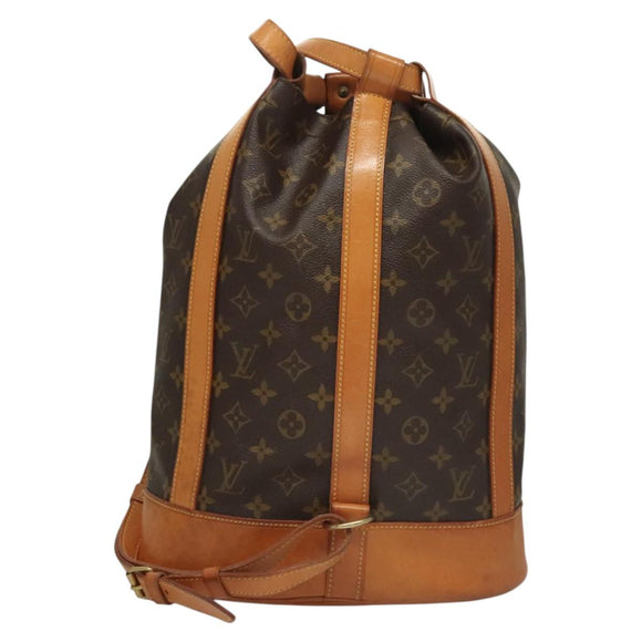 LOUIS VUITTON Monogram Randonnee PM Shoulder Bag M42243 LV Auth ar13403