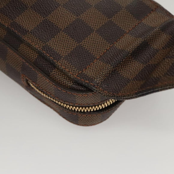 LOUIS VUITTON Damier Ebene Geronimos Shoulder Bag N51994 LV Auth ar13410