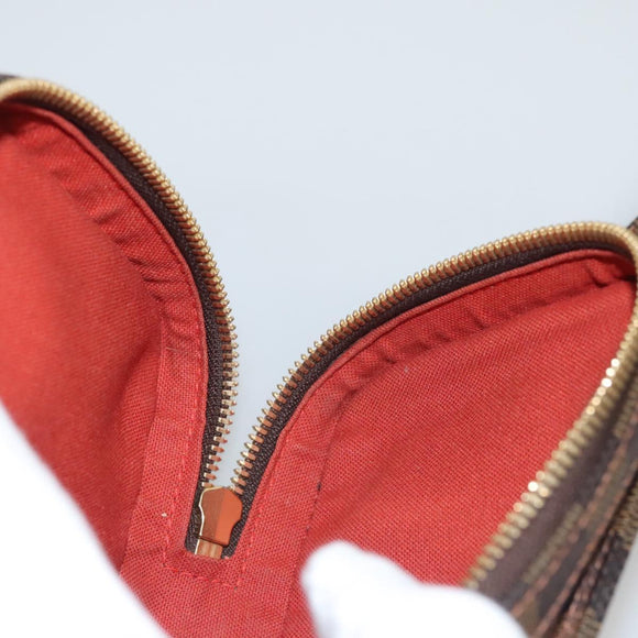 LOUIS VUITTON Damier Ebene Geronimos Shoulder Bag N51994 LV Auth ar13410