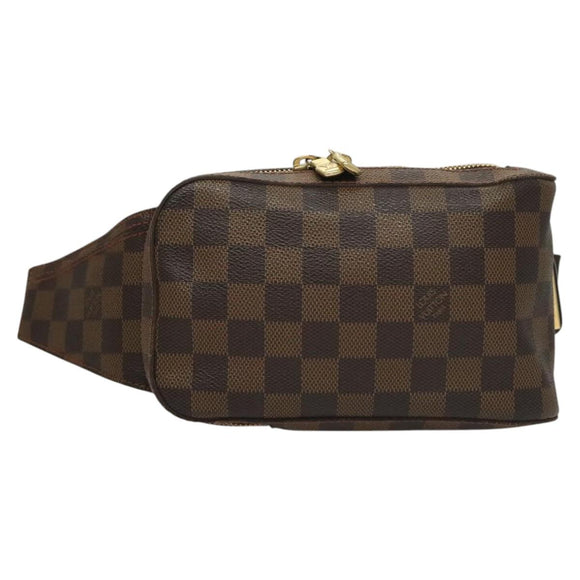 LOUIS VUITTON Damier Ebene Geronimos Shoulder Bag N51994 LV Auth ar13410
