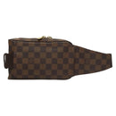LOUIS VUITTON Damier Ebene Geronimos Shoulder Bag N51994 LV Auth ar13410-2