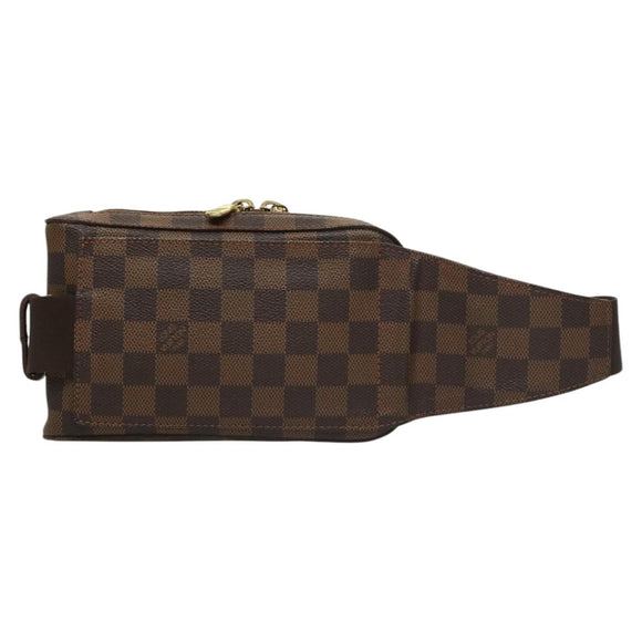 LOUIS VUITTON Damier Ebene Geronimos Shoulder Bag N51994 LV Auth ar13410