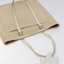 Christian Dior Trotter Canvas Tote Bag Pink Silver Auth ar13412-6