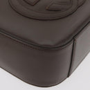 GUCCI Hand Bag Patent leather Brown Auth ar13416-11