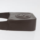 GUCCI Hand Bag Patent leather Brown Auth ar13416-6