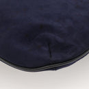 CELINE C Sulky Hand Bag Canvas Navy Auth ar13420-16