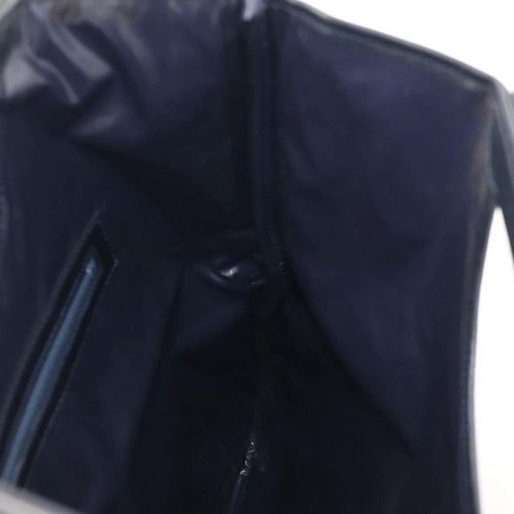 CELINE C Sulky Hand Bag Canvas Navy Auth ar13420