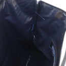 CELINE C Sulky Hand Bag Canvas Navy Auth ar13420-18