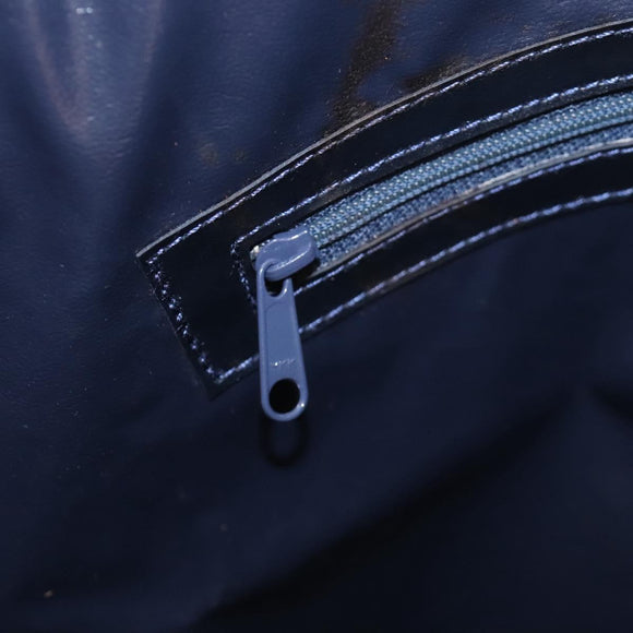 CELINE C Sulky Hand Bag Canvas Navy Auth ar13420