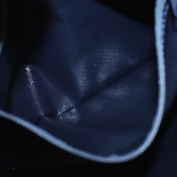 CELINE C Sulky Hand Bag Canvas Navy Auth ar13420